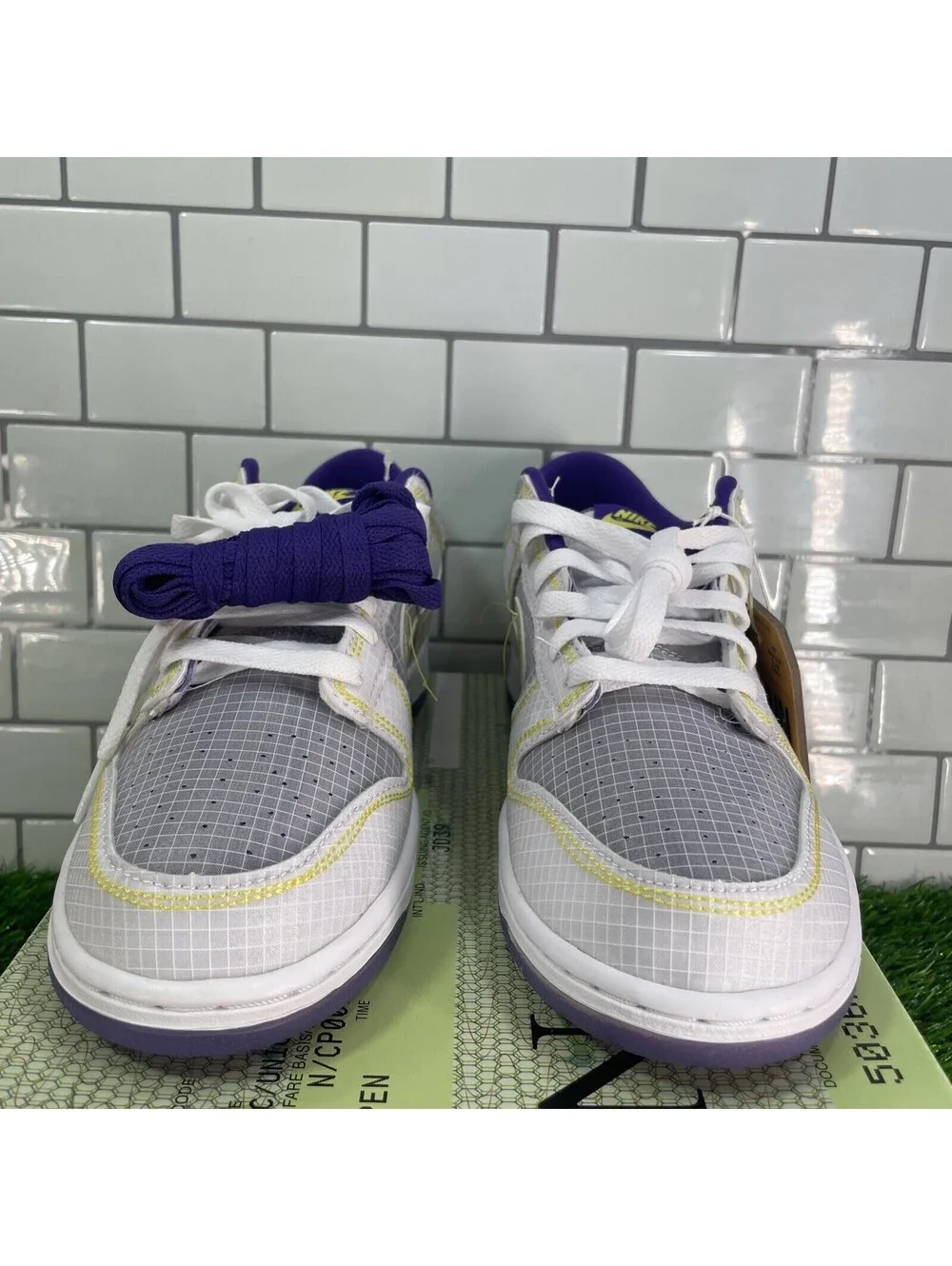 Nike Dunk Low x Union Passport 8.5 Men “Court Purple” 10W